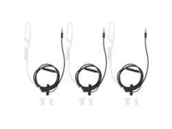 3 Conjuntos De Fones De Ouvido Com Redução De Ruído E Antirradiação, Controle Por Fio, Microfone, Para Celular, 3.5mm