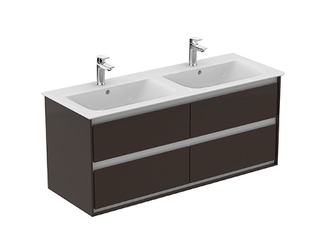 IDEAL STANDARD CONNECT Air furniture Double vanity unit, 1200 mm, 4 extraíbles, E0822