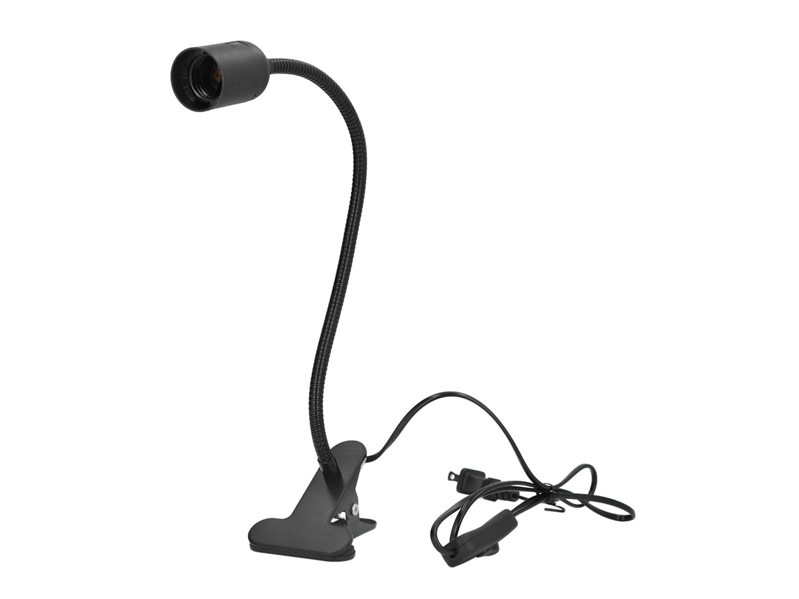 Yncm2026-soporte De Luz De Mesa Con Clip E27/e26 Para Lectura Nocturna Dormitorio Dormitorio 100‑240v Plug Us
