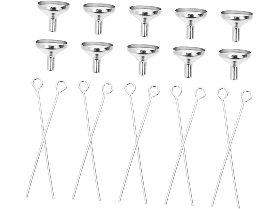 Kit De Embudo Para Llenar Urnas, 1 Juego De Mini Embudos Para Cenizas
