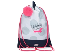 Bolsa de gimnasio Teckel poliéster azul marino Roll Road