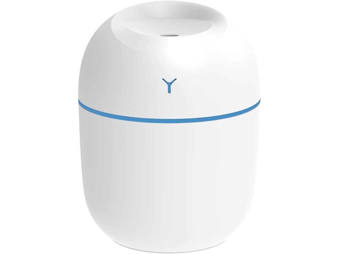 Humidificador De Aire Silencioso Andoer De 220 Ml Con Luz Nocturna Usb Y Apagado Automático Para Viajes Y Dormitorio.
