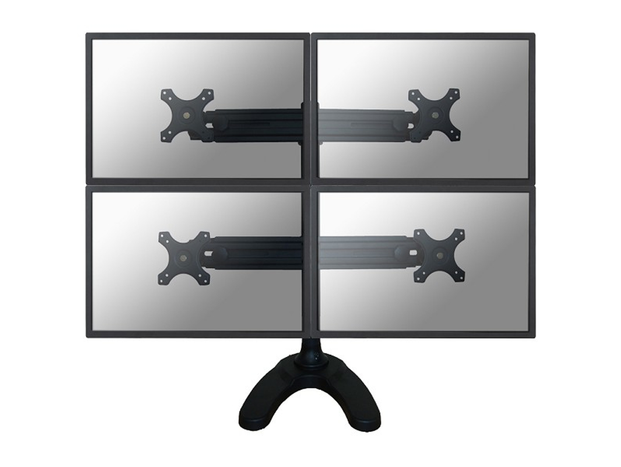 Soporte de Mesa NEWSTAR FPMA-D700DD4 (Ajustable - 19'' a 30'' - Hasta 8 kg)