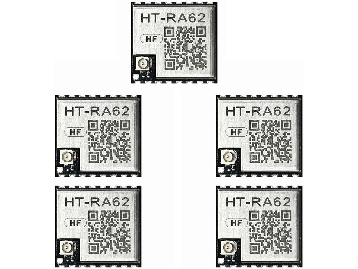 5 Módulos Serie Lora Ht-ra62 Sx1262 Para Desarrollo Secundario