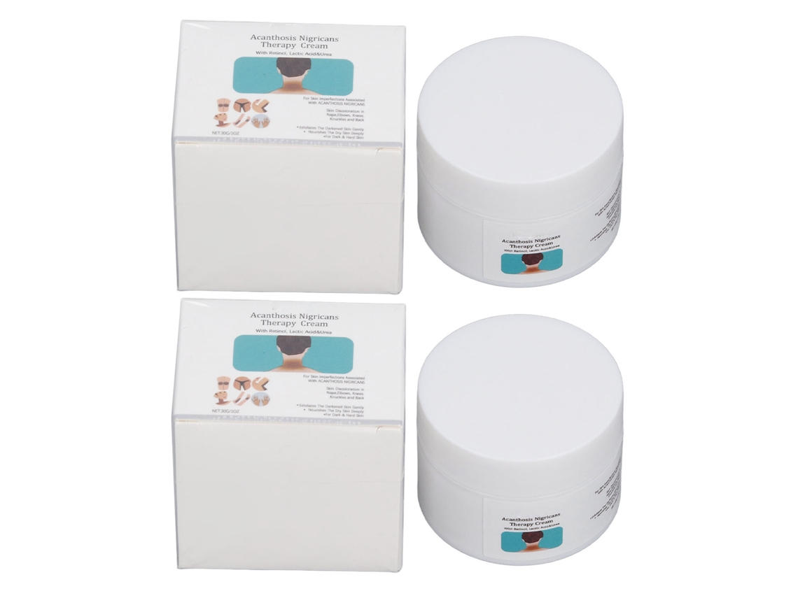 2 Cremas Correctoras De Manchas Oscuras Para Acantosis Nigricans, 30 G
