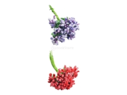 24 ramos de pistilos de flores artificiales con estambres slowmoose
