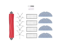 Cepillo giratorio, cepillo lateral, filtro HEPA, paños de fregado, compatible con Roborock S7 T7s, B
