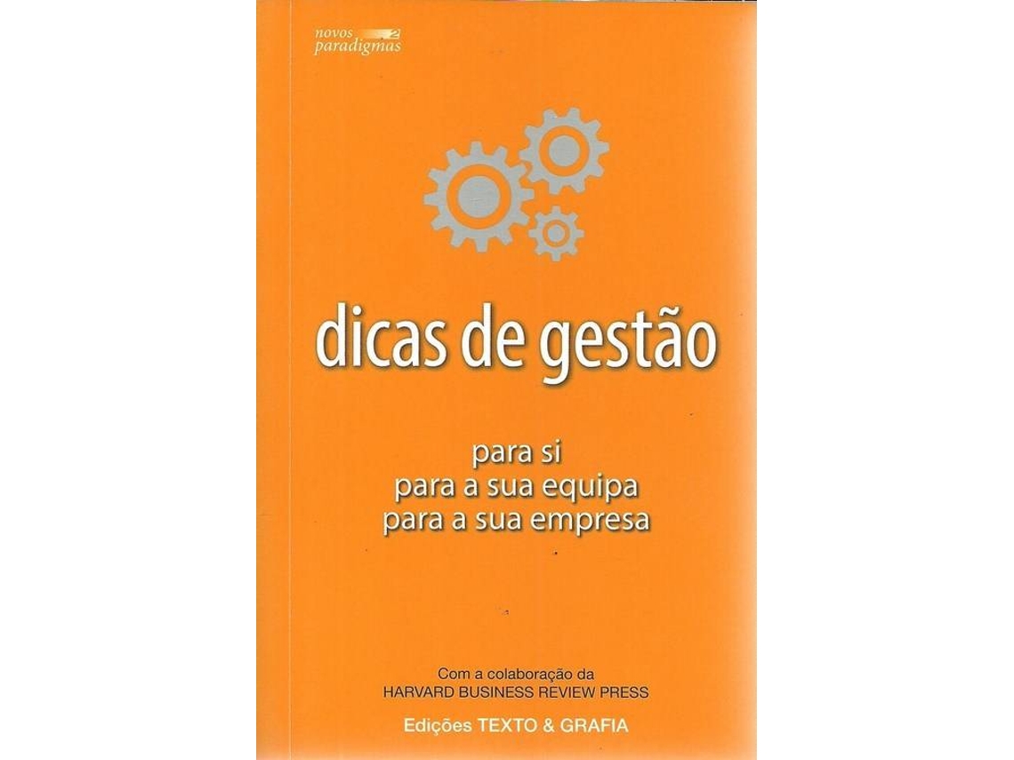 Libro Dicas de Gestão Para si, para a sua equipa, para a sua empresa (Portugués)