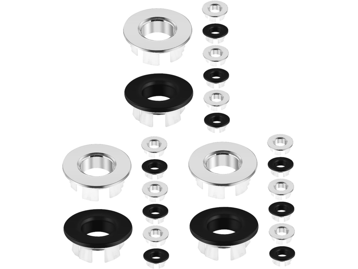 Juego de 3 tapas de desagüe para fregadero CHABERLU