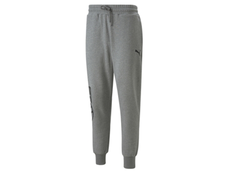 Pantalones de Chandál para Masculino PUMA (M - Gris)