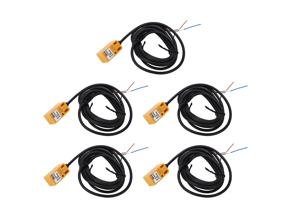 5pcs Interruptor Inductivo De Proximidad Npn Ip65 10-30v Sensor De Aproximación Industrial