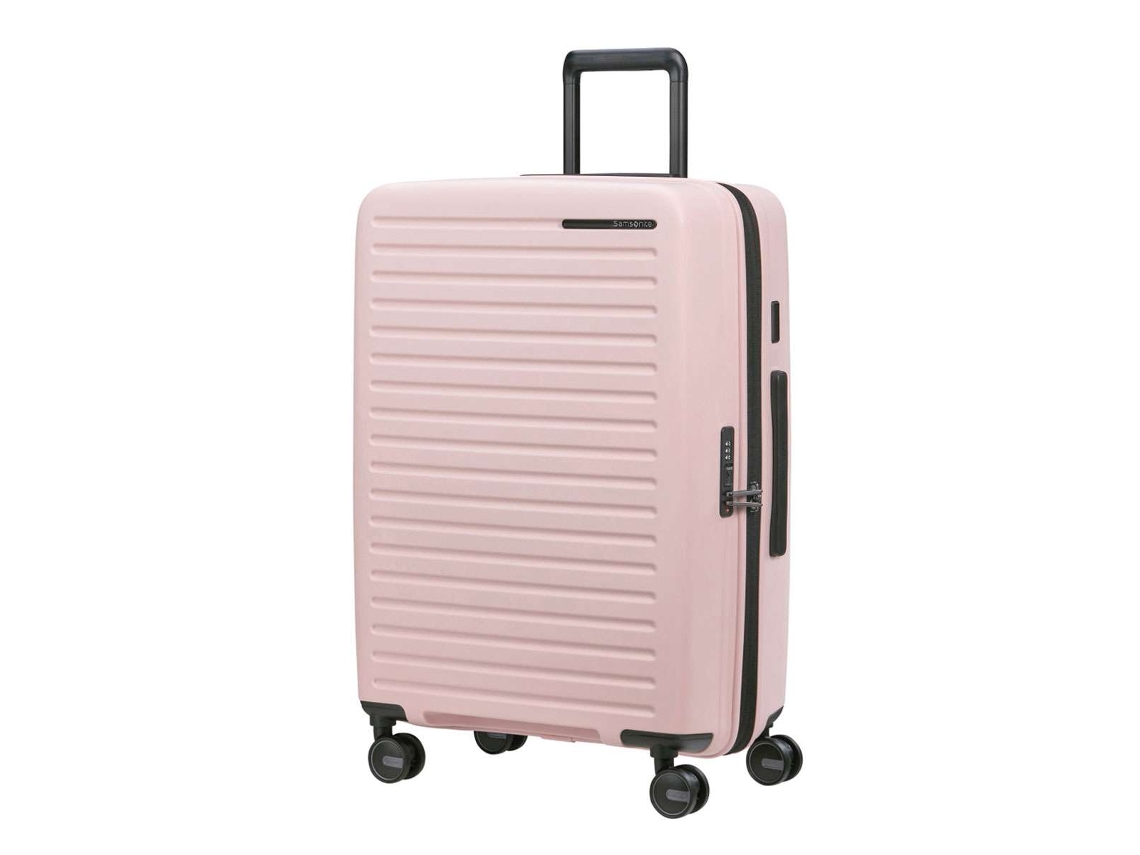 Maleta de Viaje Media SAMSONITE Restackd 68Cm 4 Ruedas Exp. Rosa