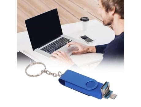 Unidad Flash USB 3.0 de Alta Velocidad 3 en 1 Unidad Flash USB 3.0 de Alta Velocidad Resistente al Agua Memory Stick U Disk Plug And Play 256 GB HU...