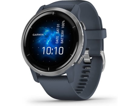 Reloj Deportivo GARMIN Venu 2S (Bluetooth - 11 días de autonomía - Azul)
