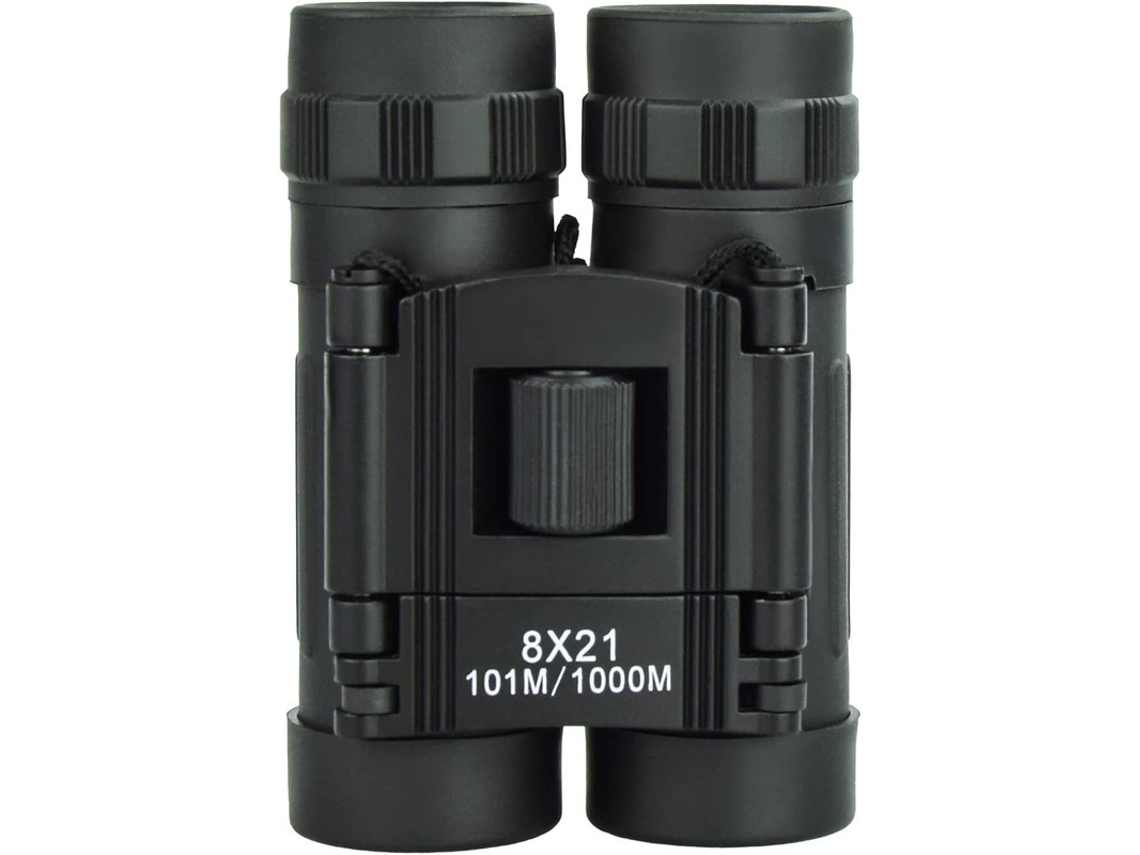 Telescopio 8x21, prisma Bak4, revestimiento multicapa FMC, Yizhood Black