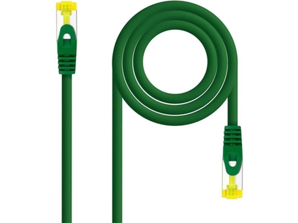 Cable NANOCABLE S0233368 (RJ45 - 0.25 m - Verde)