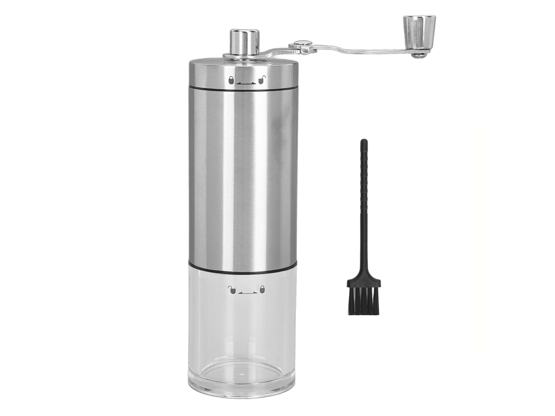 Molinillo De Café Manual Multifuncional Con Manivela, Acero Inoxidable Y Cerámica Ct5014