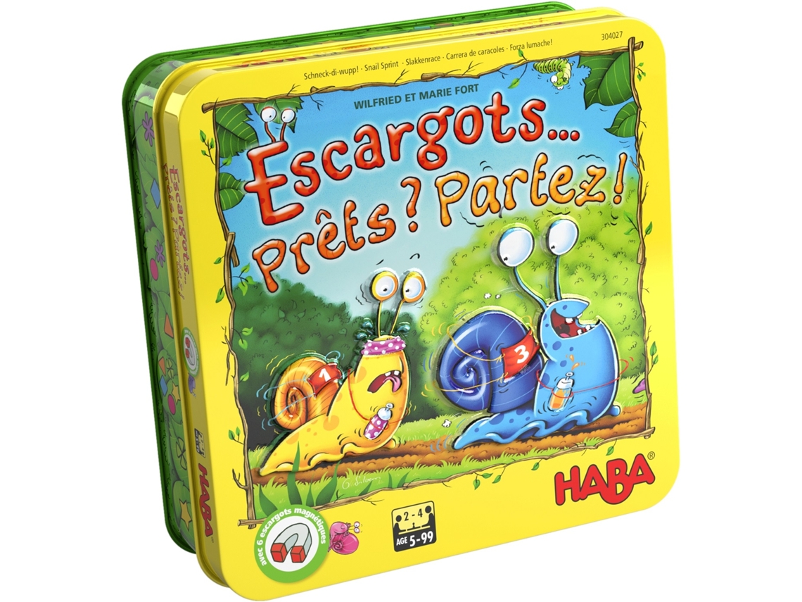 Jogo de Mesa HABA Snail Sprint (4 Anos)