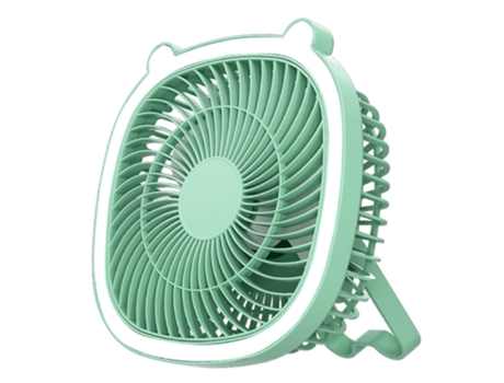 Mini Ventilador ELKUAIE Mesa de dormitorio portátil recargable silenciosa USB eléctrica para el hogar portátil