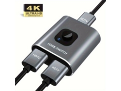 Conector para divisor de HDTV 4K-60Hz, aluminio. Tadvyyvayotoy