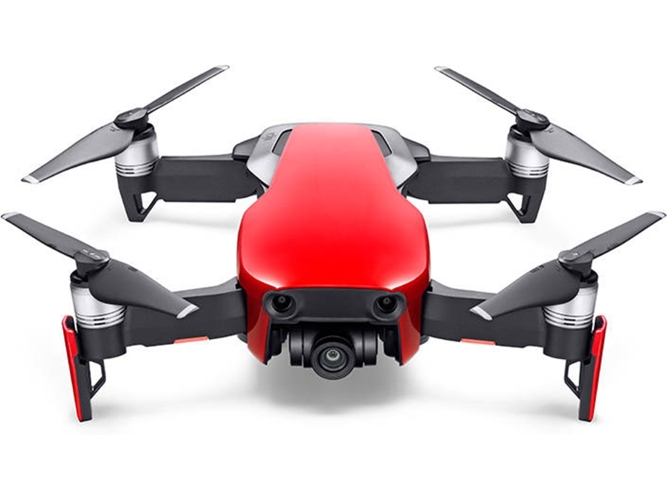 Dji Mavic Air fly more combo dron con para grabar videos 4k 100 mbs y fotos hdr 8 gb de almacenamiento interno rojo autonomía 21