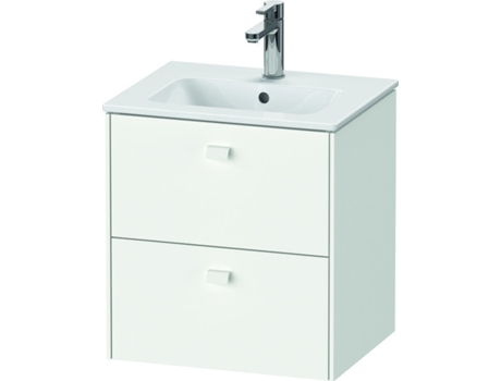 Mueble DURAVIT Brioso de baño de pared Compact 52,0 x 41,9 cm con 2 cajones incl. recorte de sifón y delantal para lavabo ME by Starck 233653