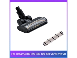 Cabeça De Escova Antielétrica Para Pisos Para Aspirador De Pó R10 R20 R30 T10 T20 T30 V12 V16 Com Luz Led Saisiyiky