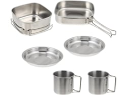 Juego De Utensilios De Cocina De Acero Inoxidable Para Acampar