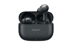 Auriculares Realme Buds T310 negros, reacondicionados, con señales de uso