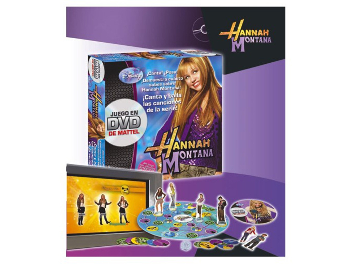 Juego Hannah Montana MATTEL canta y baila con las canciones de la serie (incluye dvd)
