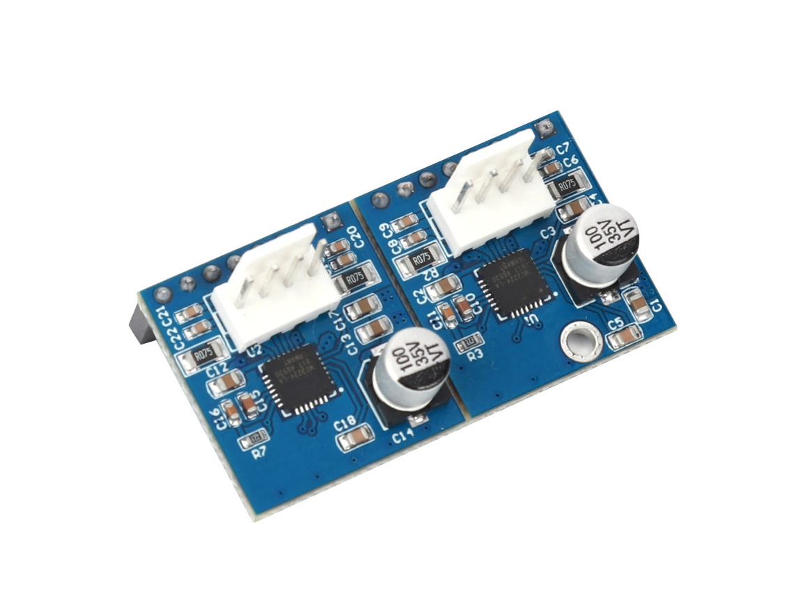 Módulo De Expansión De Doble Accionamiento Tmc2224 Pcb Azul Alta Estabilidad Para Extruder De Impresora