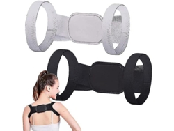 2026-corrector De Postura Para Cuello Y Hombros Ajustable Para Niños Y Adultos, Faja Rectificadora De Cifosis Para Espalda