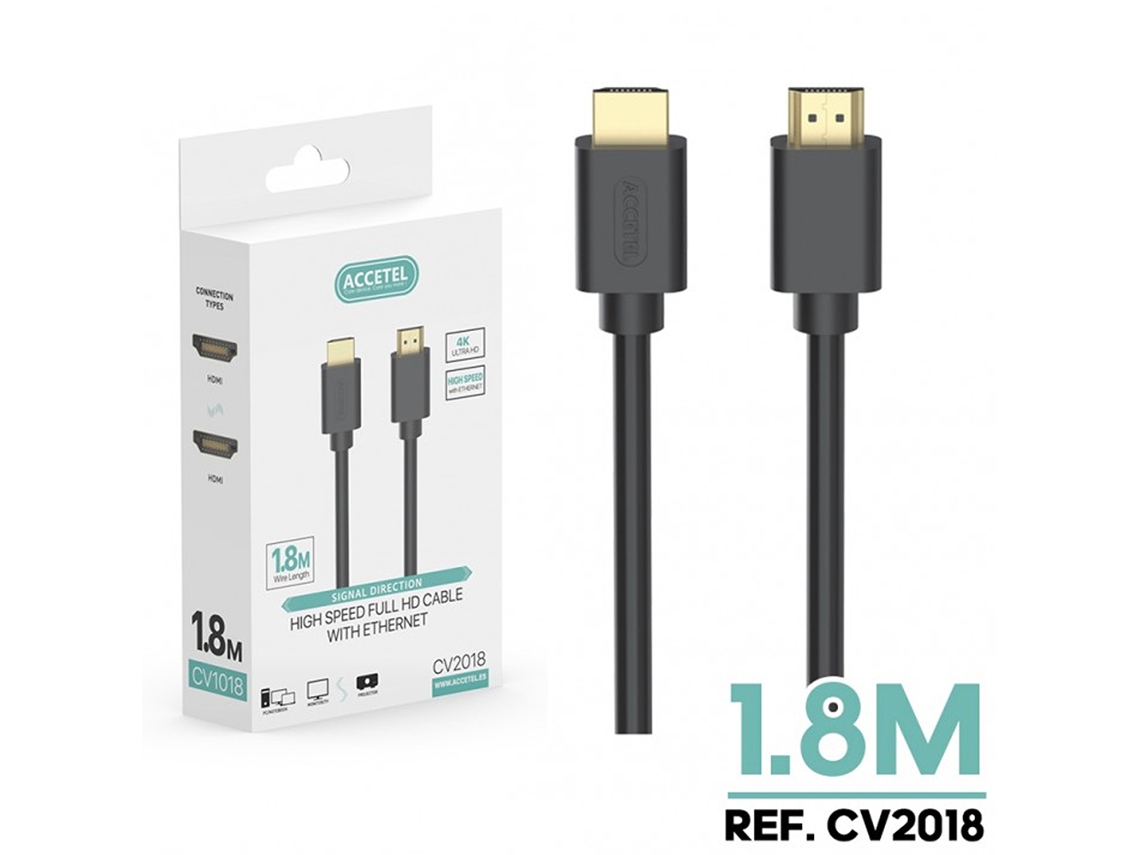Cable HDMI ACCETEL Cv2018