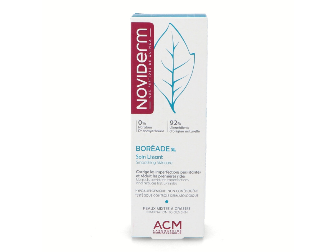 Crema Facial NOVIDERM Novaderm Boreade Sl Emulsion Alisante (40 ml)