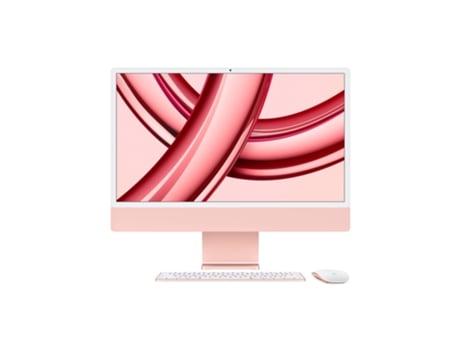 Preventa iMac APPLE Rosa (24" - Apple M3 10-core - 512 GB SSD - GPU 10-Core)