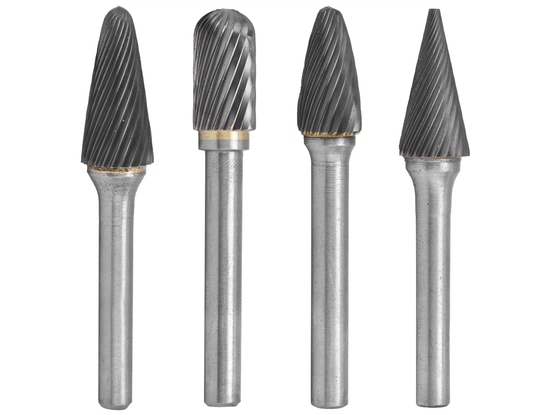 Juego De 4 Brocas De Carburo De Tungsteno De 12 Mm, Doble Corte, Duraderas Y De Amplia Aplicación.
