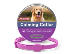 Collar Calmante Para Perros De Razas Grandes, Alivia La Ansiedad, Cómodo Y Ajustable, Calma El Estrés -2