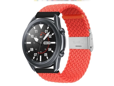 Pulsera Solo Loop Trenzada Ajustable para Amazfit T-Rex Naranja VEANXIN