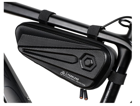 Bolsa De Bicicleta Bolsa De Coche Dura Eva Bolsa Delantera De Bicicleta De Montaña Impermeable Equipo De Equitación Profesional Negro