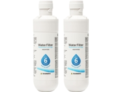 Lt1000p Lt1000p Paquete De 2 Filtros De Agua Externos Universales Para Refrigerador Kenmore9980 Blanco