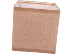 Lámpara De Mesa De Tela E27 Cm 20x20 Cm Para Sala De Estar