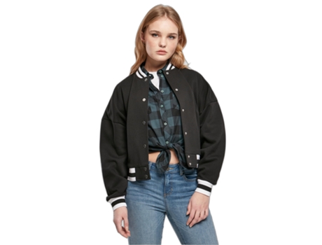 Abrigo para Mujer URBAN CLASSICS (L - Negro)
