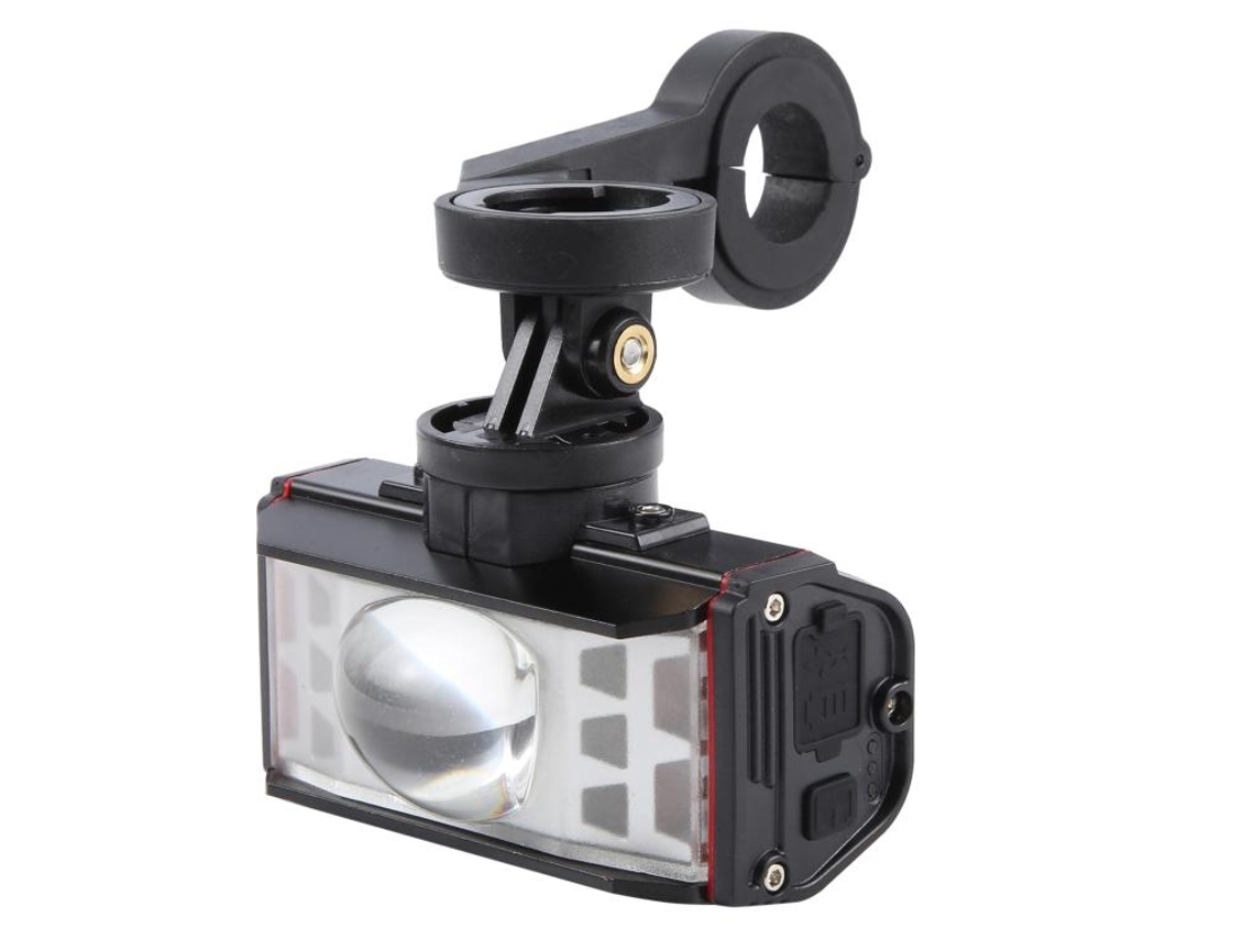 Faro LED para bicicleta de alta potencia, 2000 lúmenes (negro)