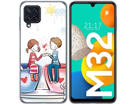 Carcasa Samsung Galaxy M32 TUMUNDOSMARTPHONE Café Multicolor