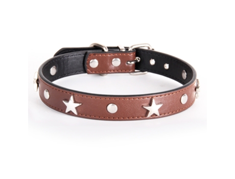 Collar De Perro Con Tachuelas De Estrella Collar De Perro Pequeño Para Perros Pequeños Longitud Ajustable Para Collar De Mascota Gato ELKUAIE