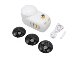 Umidificador De Ar Portátil Treminho Usb Com 3 Filmes Projeção Silencioso Branco Para Sala Quarto