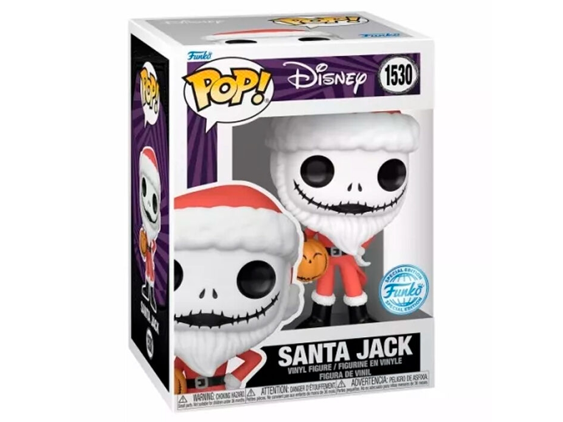 Figura Pop Disney Pesadilla antes de Navidad Papá Noel Exclusiva B.active
