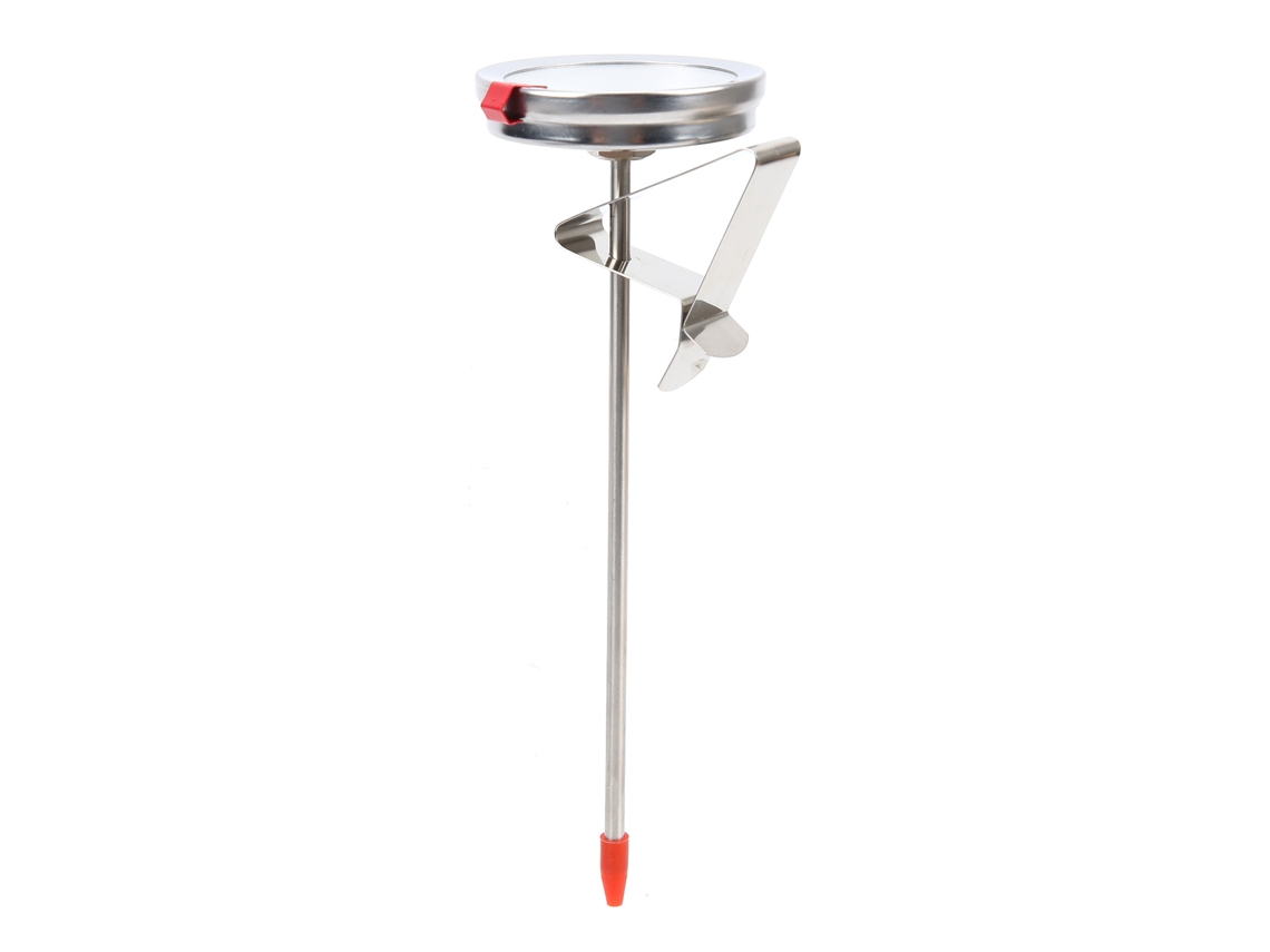 Termómetro De Acero Inoxidable Para Freír Con Esfera, 5 Cm, Para Sartenes De Aceite, 50℃-300℃