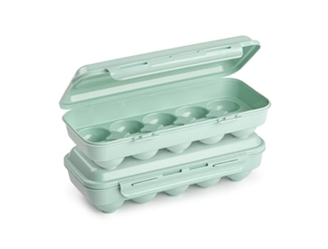 Hueveras PLASTIC FORTE )Acero Inoxidable - Multicolor)