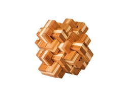 Puzzle FRIDOLIN (Madera - Marrón - 9 x 9 x 9 cm)